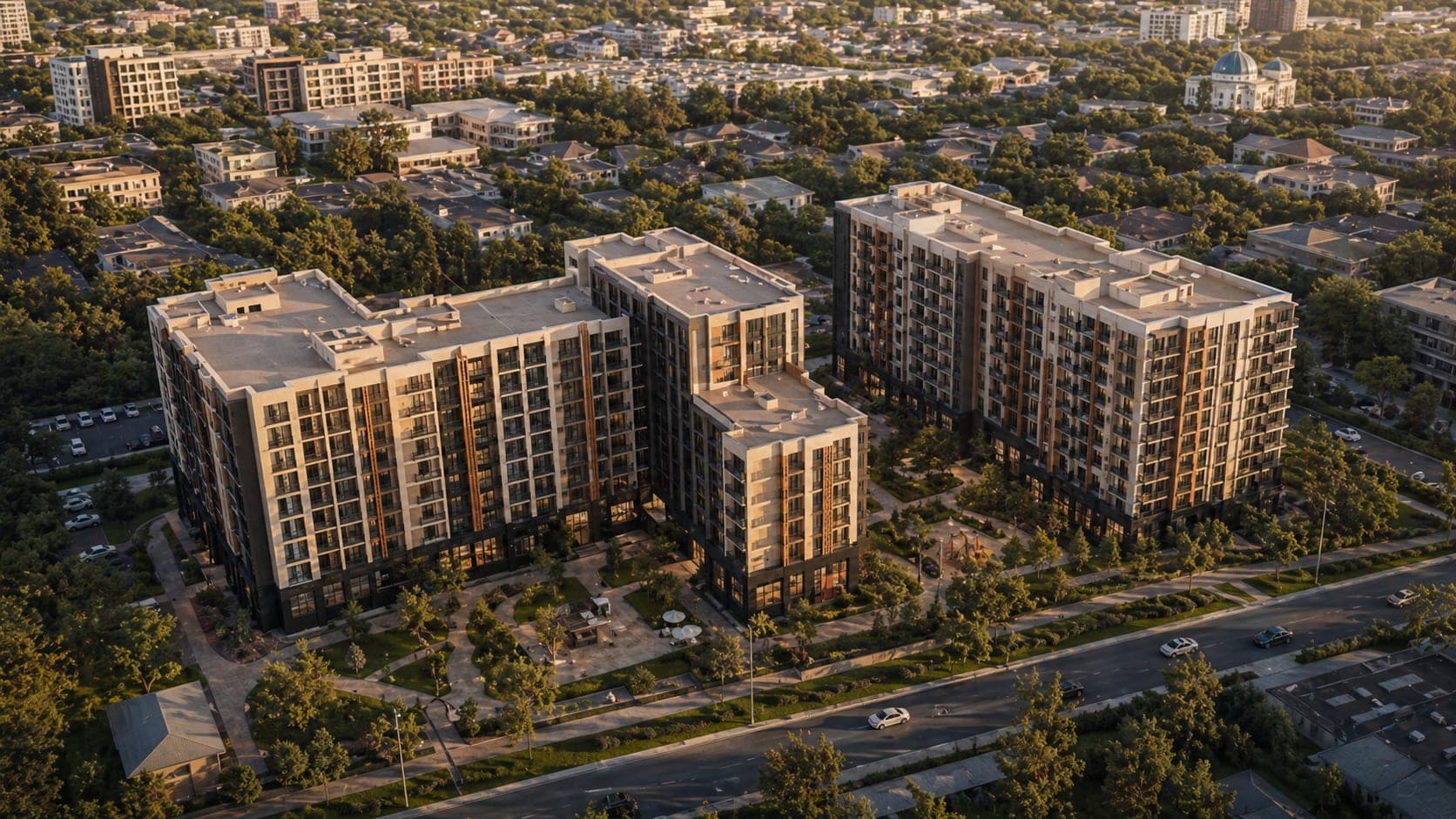 Project aerial view